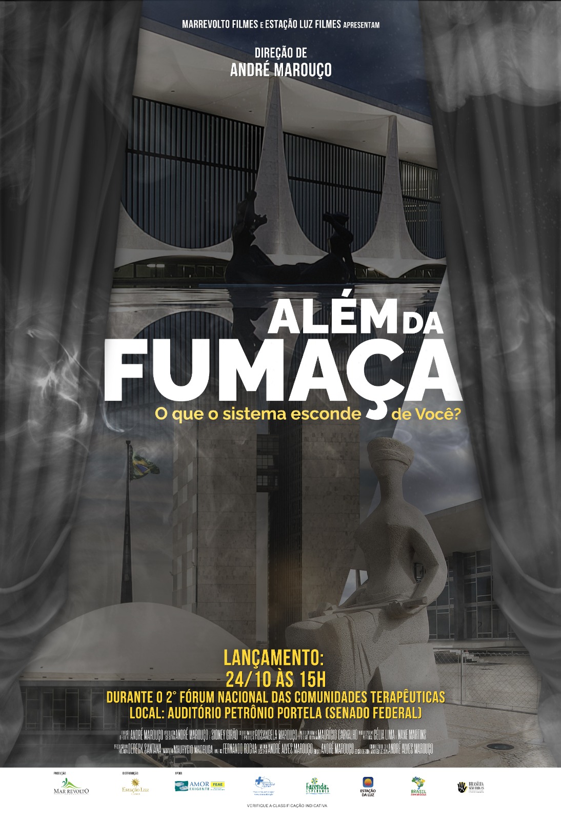 Documentário “Além da Fumaça – O Que o Sistema Esconde de Você” analisa impactos das políticas de drogas no Brasil, Portugal, Uruguai e Holanda